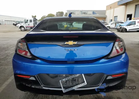 2018 Chevrolet Volt Lt z USA, uszkodzony, nr VIN 1G1RC6S55JU152269
